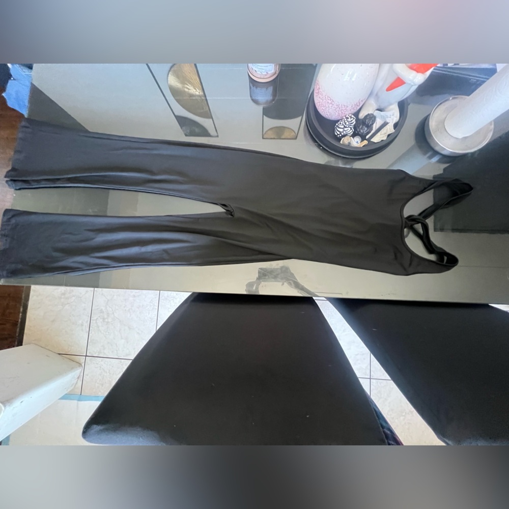 Black Sleeveless Jumpsuit